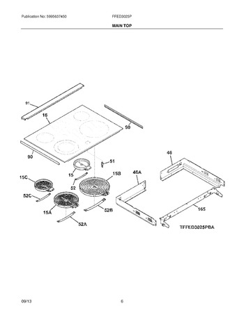 Diagram for FFED3025PWA