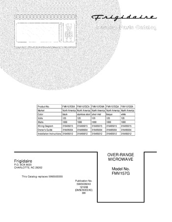 Diagram for FMV157GMA