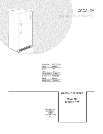 Diagram for CFUFH17PW1