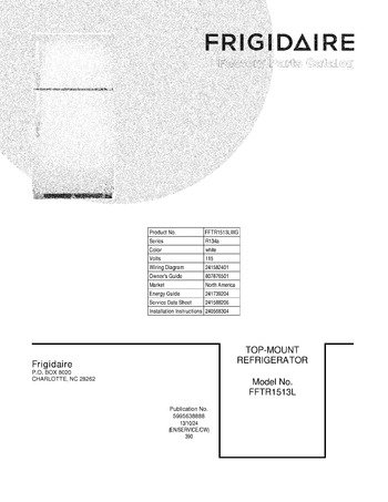 Diagram for FFTR1513LWG