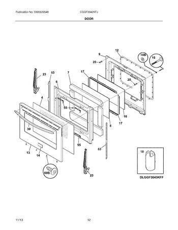 Diagram for CGGF3042KFJ