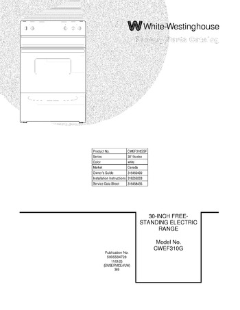 Diagram for CWEF310GSF