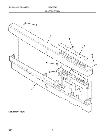 Diagram for EIDW5905JB0A