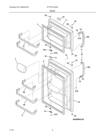 Diagram for FFTR1515LWD