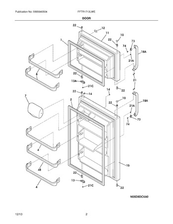 Diagram for FFTR1713LWE