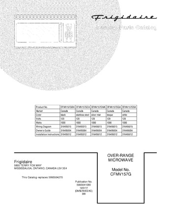 Diagram for CFMV157GQA