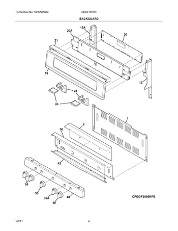 Diagram for CGGF3076KBH