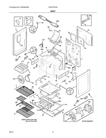 Diagram for CGGF3076KWH