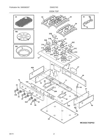 Diagram for E36GC76GPS2