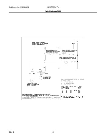 Diagram for FGWD3065PFA