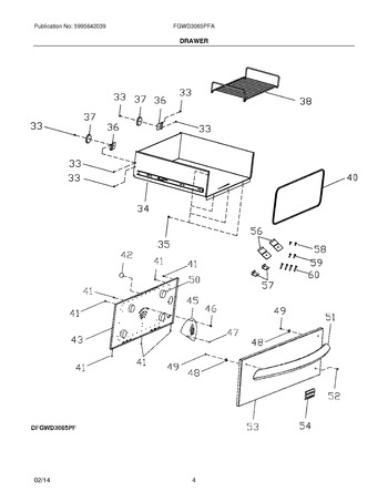 Diagram for FGWD3065PFA