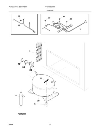 Diagram for FFC0723DW20