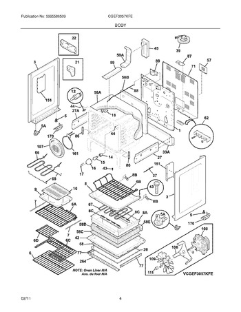 Diagram for CGEF3057KFE