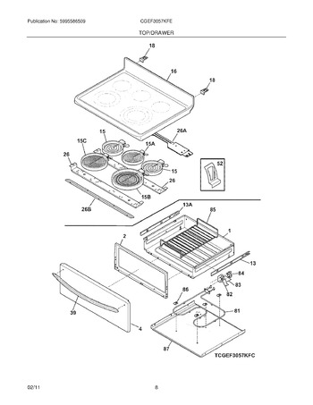 Diagram for CGEF3057KFE