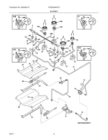 Diagram for FGGS3045KFD