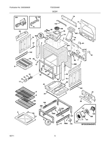 Diagram for FGGS3045KBD