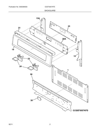 Diagram for CGEF3057KFE