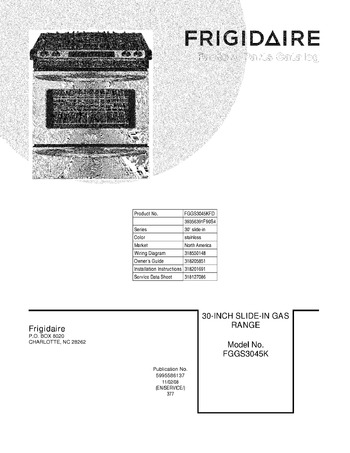 Diagram for FGGS3045KFD