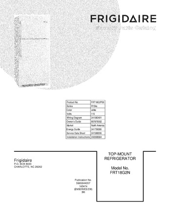 Diagram for FRT18G2PS0