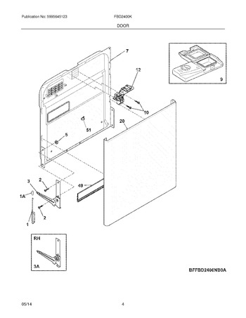 Diagram for FBD2400KS4B