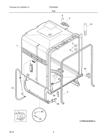 Diagram for FFBD2408NB1A