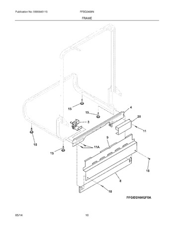 Diagram for FFBD2408NB1A