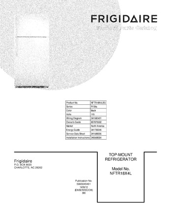 Diagram for NFTR18X4LBG