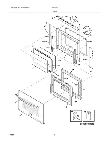 Diagram for FGGS3075KWE