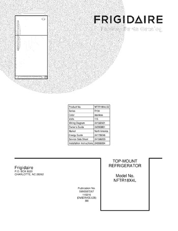 Diagram for NFTR18X4LS2