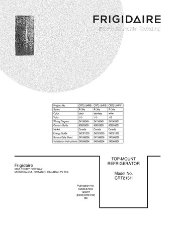 Diagram for CRT215HPS1