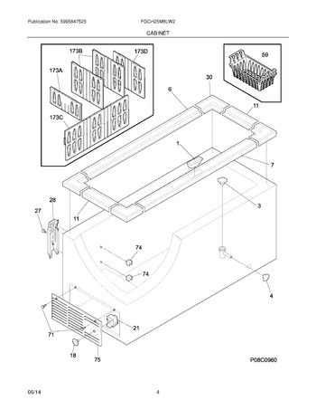 Diagram for FGCH25M8LW2