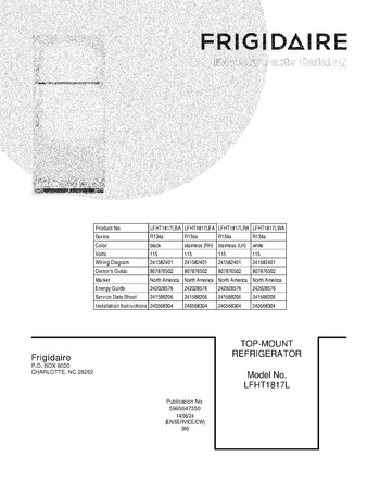 Diagram for LFHT1817LWA