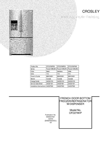 Diagram for CFD27WIPB3