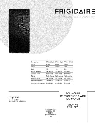 Diagram for FFHI1817LBB