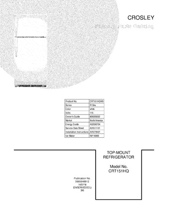 Diagram for CRT151HQW0