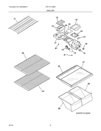 Diagram for CRT151HQW0