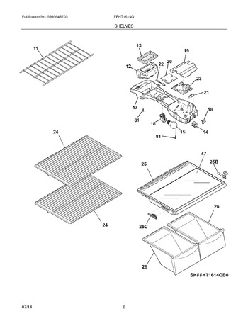 Diagram for FFHT1614QB0