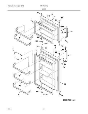 Diagram for FFHT1614QB0