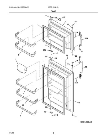 Diagram for FFTR1814LBL