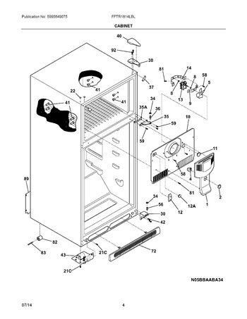 Diagram for FFTR1814LBL