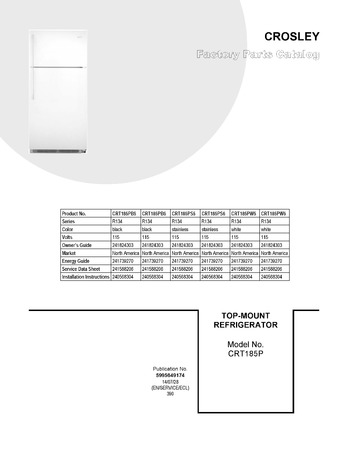 Diagram for CRT185PB6