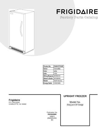 Diagram for FKCH17F7HWF