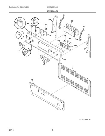 Diagram for CFEF3052LSD