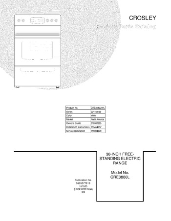 Diagram for CRE3880LWA