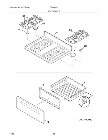 Diagram for CRG3480LWC