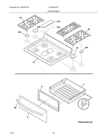 Diagram for CRG3490LSC