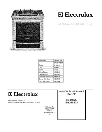 Diagram for EI30GS5CJSA