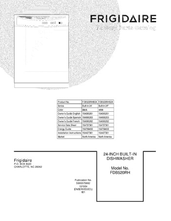 Diagram for FDB520RHB2A