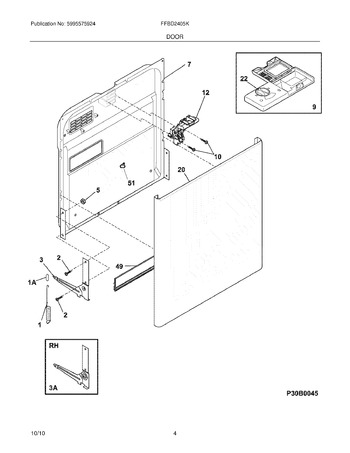 Diagram for FFBD2405KW0A