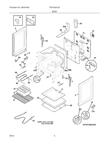 Diagram for FFEF3043LSD